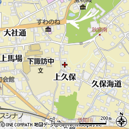 長野県諏訪郡下諏訪町5761周辺の地図