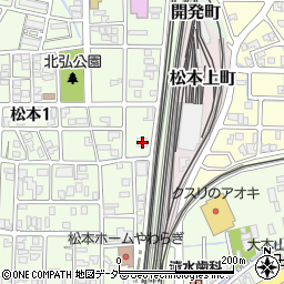 エルフプラザ福井周辺の地図