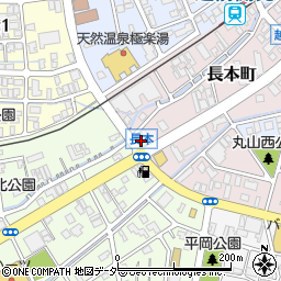 福井県福井市長本町102周辺の地図