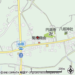 茨城県行方市山田1294周辺の地図
