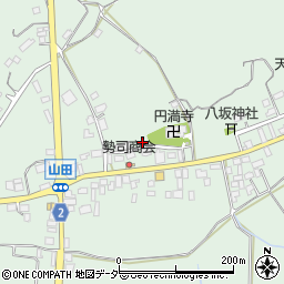 茨城県行方市山田1294-3周辺の地図