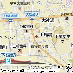 長野県諏訪郡下諏訪町菅野町5496-25周辺の地図