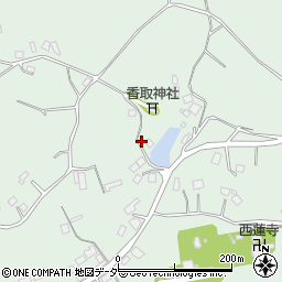 茨城県行方市西蓮寺752周辺の地図