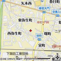 長野県諏訪郡下諏訪町5241周辺の地図
