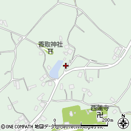 茨城県行方市西蓮寺856周辺の地図