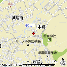 長野県諏訪郡下諏訪町7064周辺の地図