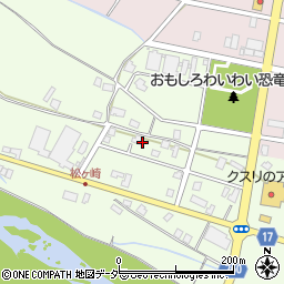 福井県勝山市荒土町松ヶ崎周辺の地図