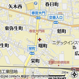 長野県諏訪郡下諏訪町5346周辺の地図