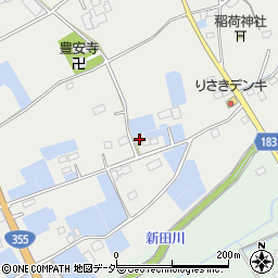 茨城県行方市手賀1412周辺の地図