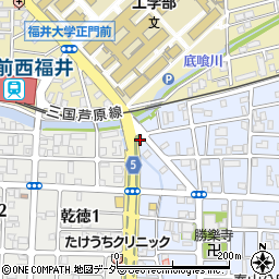 福井窯業株式会社　開発事業部周辺の地図