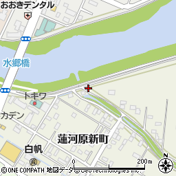 茨城県土浦市蓮河原新町16-37周辺の地図