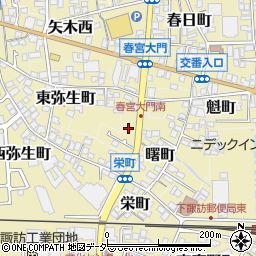 長野県諏訪郡下諏訪町5252-6周辺の地図