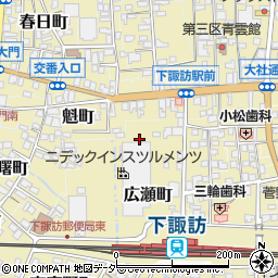 長野県諏訪郡下諏訪町5371周辺の地図