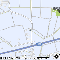 茨城県常総市大生郷町3563周辺の地図