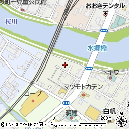 茨城県土浦市蓮河原新町1-21周辺の地図
