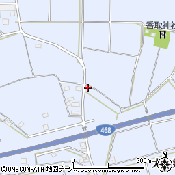 茨城県常総市大生郷町3552-1周辺の地図