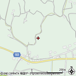 茨城県行方市山田1707周辺の地図