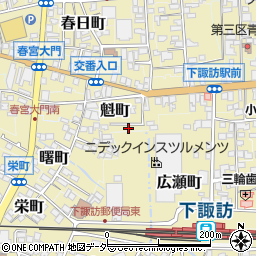 長野県諏訪郡下諏訪町5362-15周辺の地図