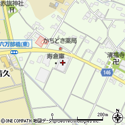 寿倉庫株式会社　清久倉庫周辺の地図