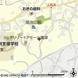 茨城県土浦市上高津968周辺の地図