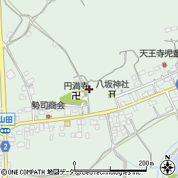 茨城県行方市山田1901周辺の地図