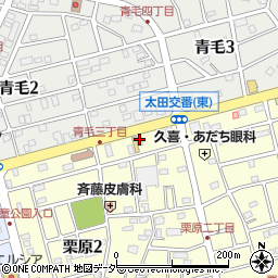 すき屋久喜栗原店周辺の地図