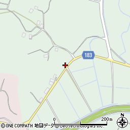 茨城県行方市山田386周辺の地図