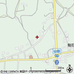 茨城県行方市山田1333周辺の地図