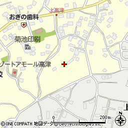 茨城県土浦市上高津853周辺の地図