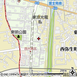 長野県諏訪郡下諏訪町社東町186周辺の地図