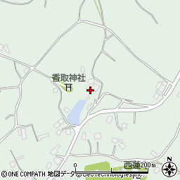茨城県行方市西蓮寺853-1周辺の地図