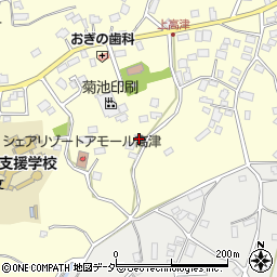 茨城県土浦市上高津969周辺の地図