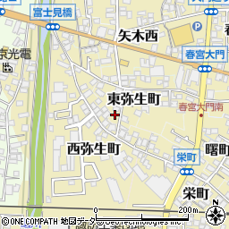 長野県諏訪郡下諏訪町5246周辺の地図