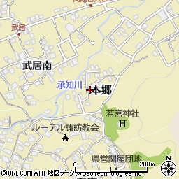 長野県諏訪郡下諏訪町7067周辺の地図