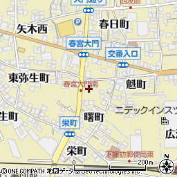 長野県諏訪郡下諏訪町5349周辺の地図