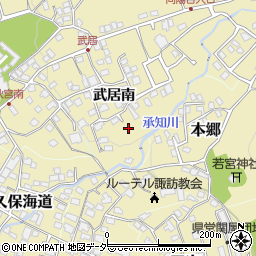 長野県諏訪郡下諏訪町5975周辺の地図