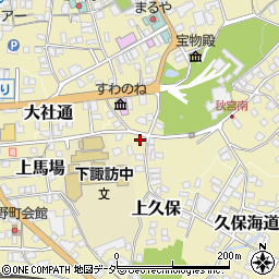 長野県諏訪郡下諏訪町5798周辺の地図