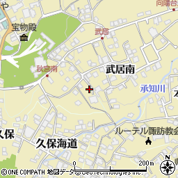 長野県諏訪郡下諏訪町6008周辺の地図