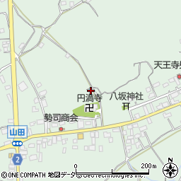 茨城県行方市山田1855周辺の地図