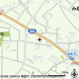 茨城県坂東市みむら338周辺の地図