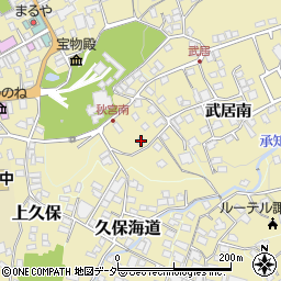 長野県諏訪郡下諏訪町5854周辺の地図