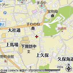 長野県諏訪郡下諏訪町5799周辺の地図