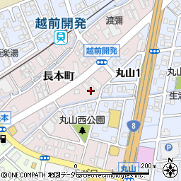 福井県福井市長本町220周辺の地図