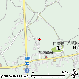 茨城県行方市山田1849周辺の地図