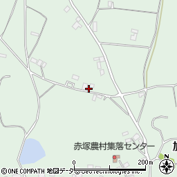 茨城県かすみがうら市加茂3906-1周辺の地図