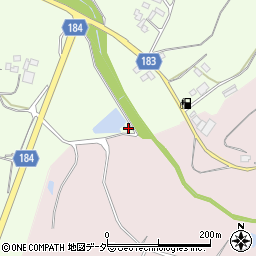 茨城県行方市小幡2225周辺の地図