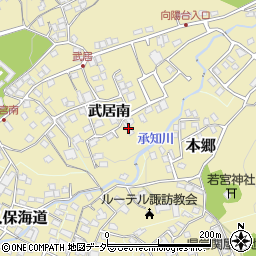 長野県諏訪郡下諏訪町5969周辺の地図