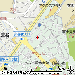 久喜住宅公園インフォメーション周辺の地図
