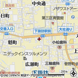 長野県諏訪郡下諏訪町5499-3周辺の地図