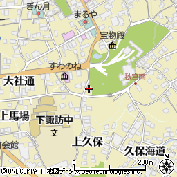 長野県諏訪郡下諏訪町5791周辺の地図
